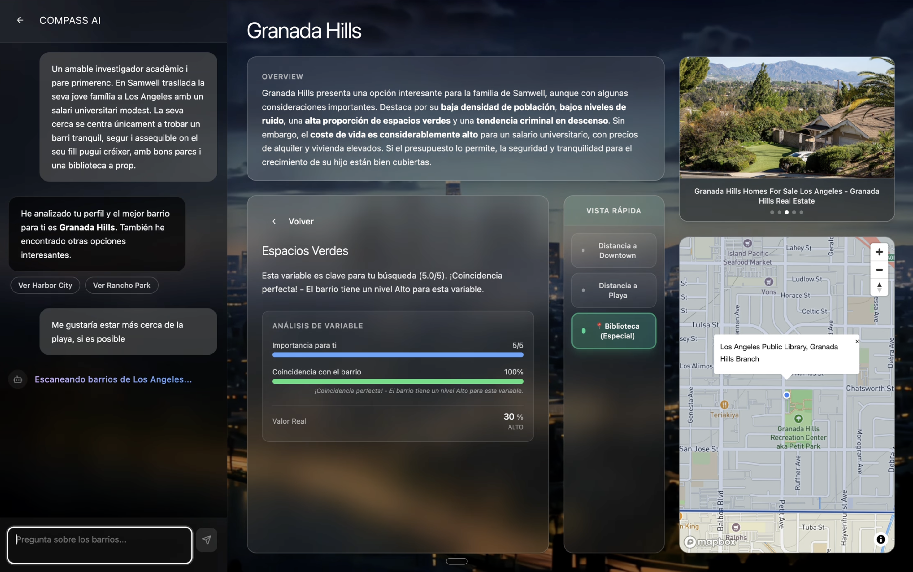 Compass screenshot 2