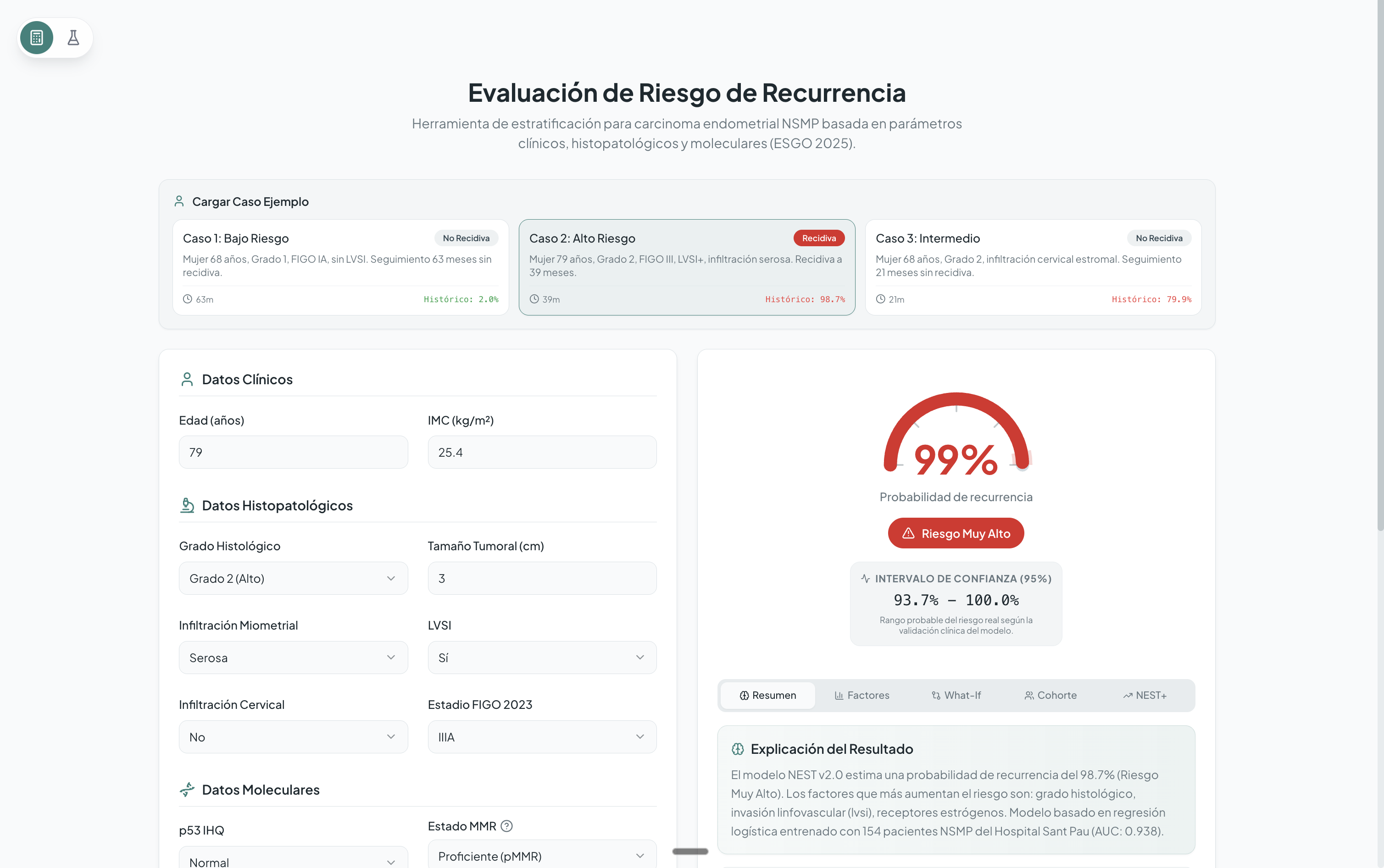 Oncowise screenshot 1