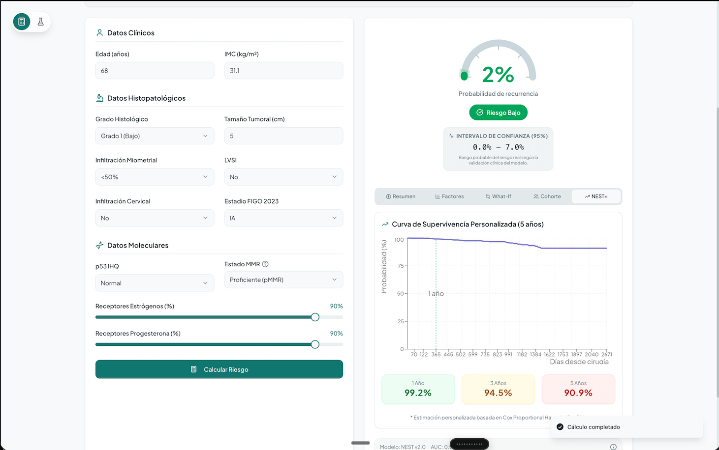 Oncowise screenshot 2